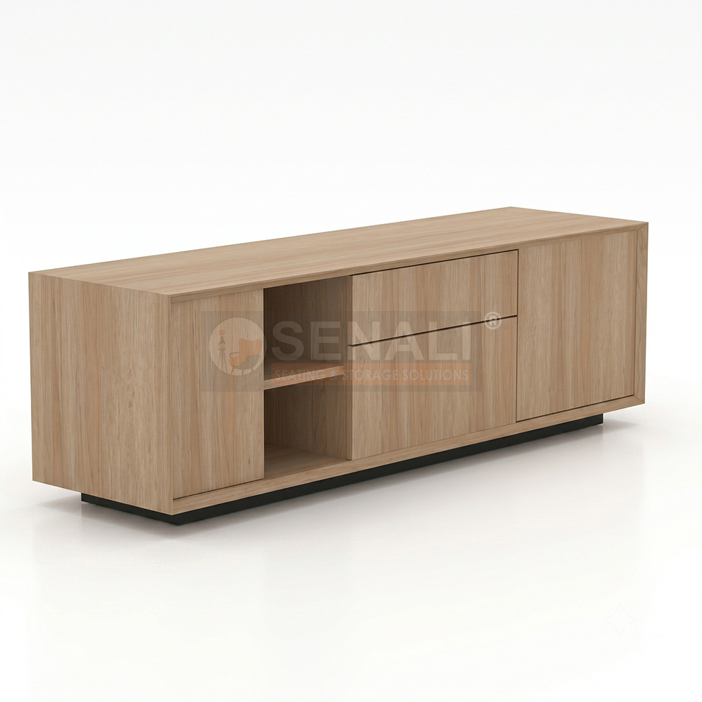3 drawer executive side storage cabinet with key lock