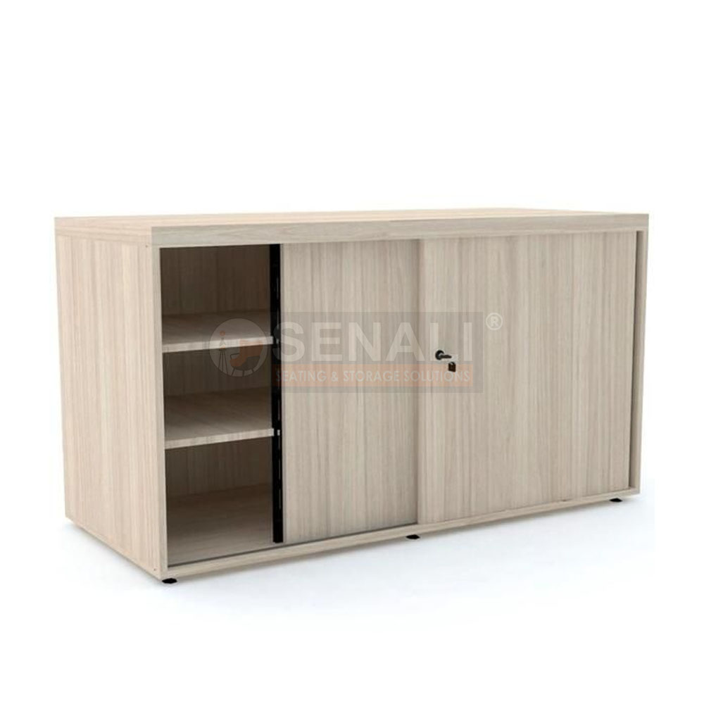 Metal office sliding door storage cabinet manufactured in Chennai
