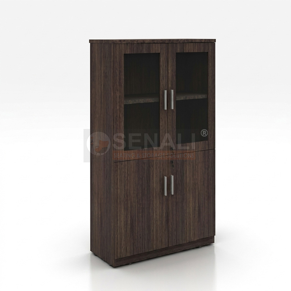 Multi locker swing door filing system for offices