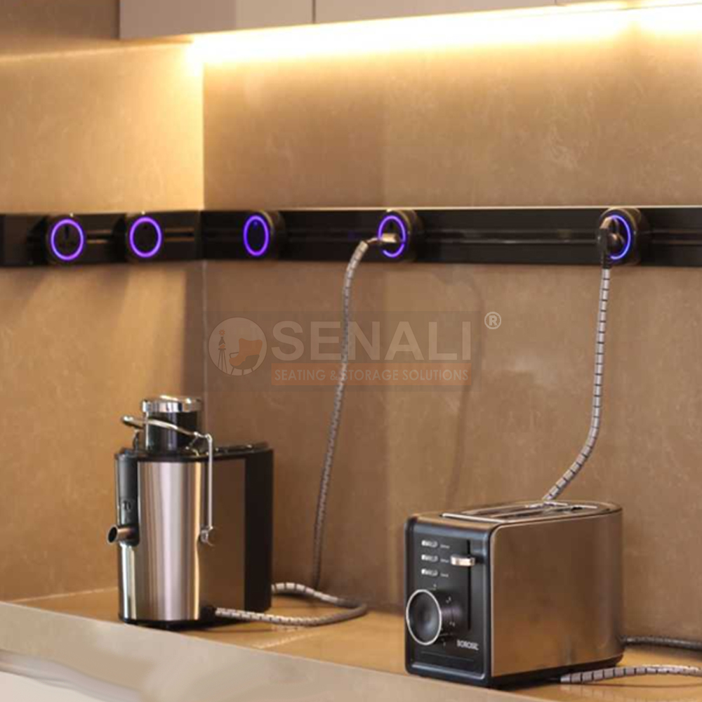 Architectural Commercial LED Track Lighting Fitout for Modern Office