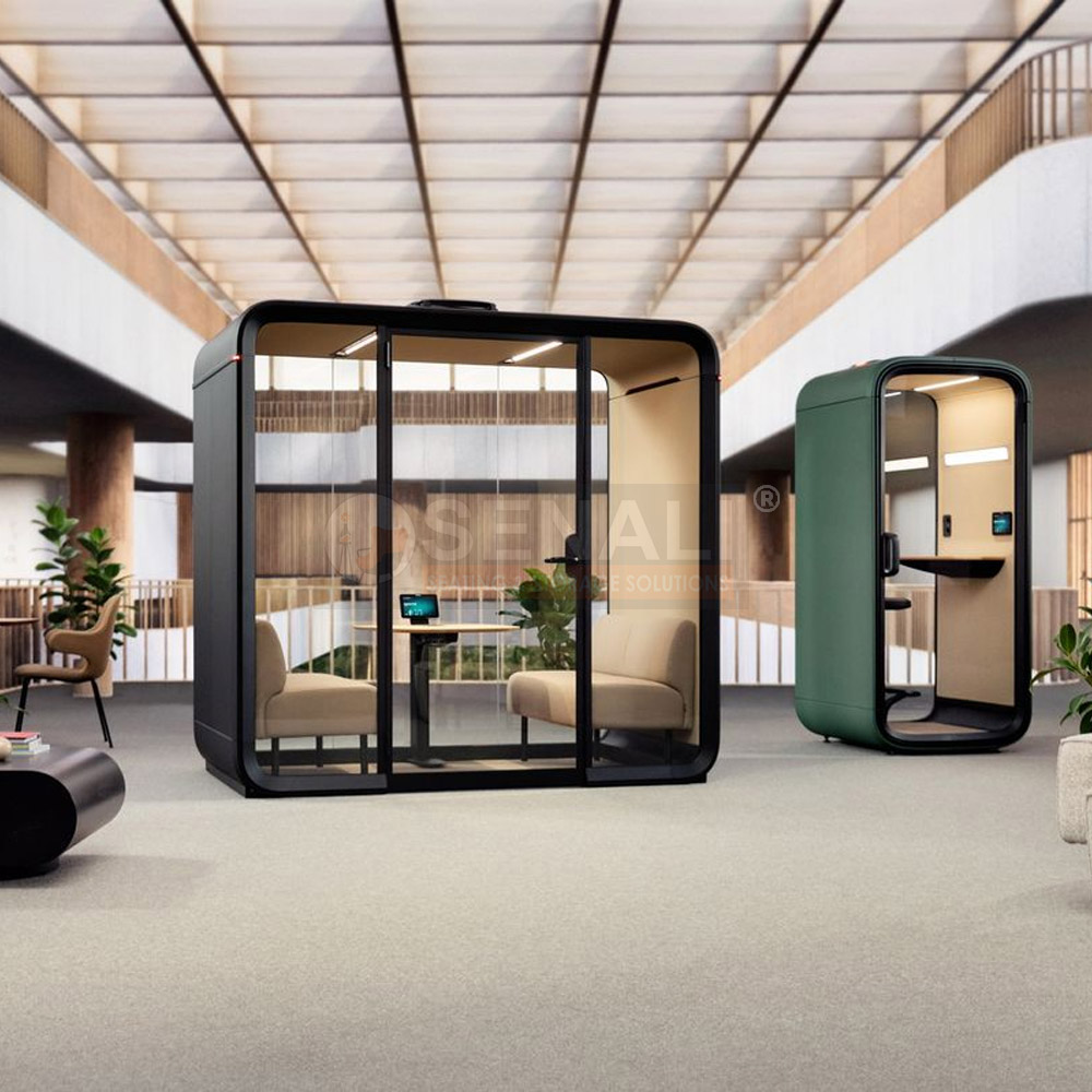 Office Acoustic Pods Manufacturers in Chennai - Senali Interiors