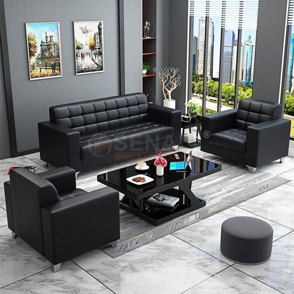 Modern Reception Waiting Lounge Sofa Unit
