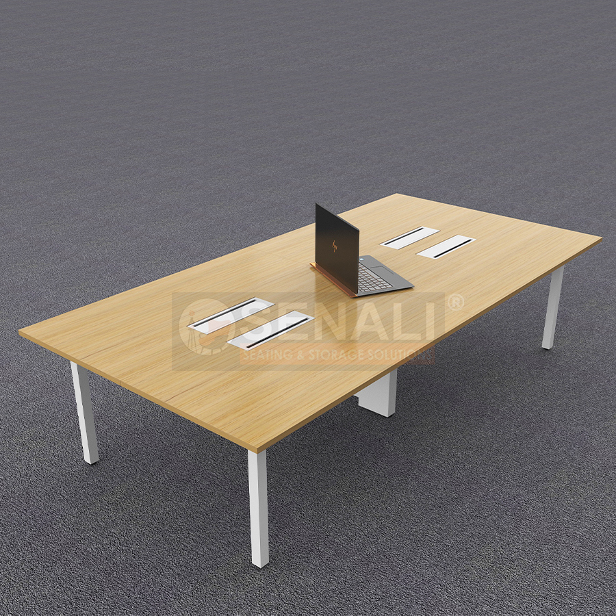 Modern Boat-Shaped Conference Table
