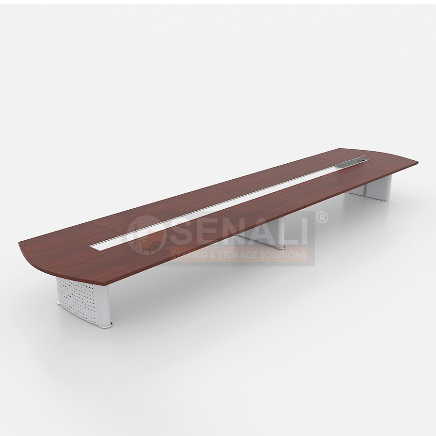Integrated AV Power Access Boardroom Table