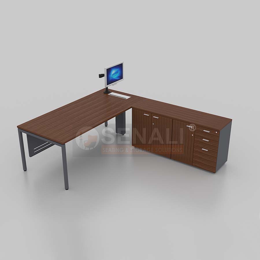 Ergonomic Mesh-Back Director Chair with Adjustable Lumbar Support