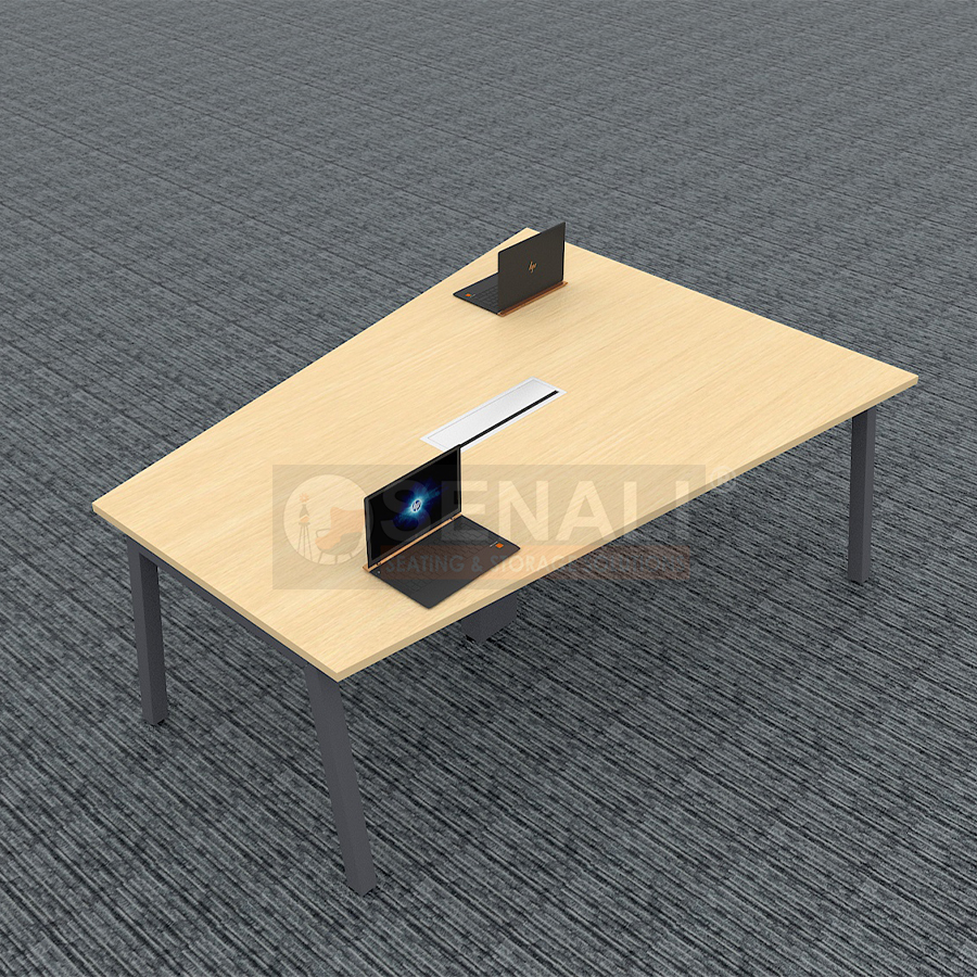 High-top standing height discussion and meeting table