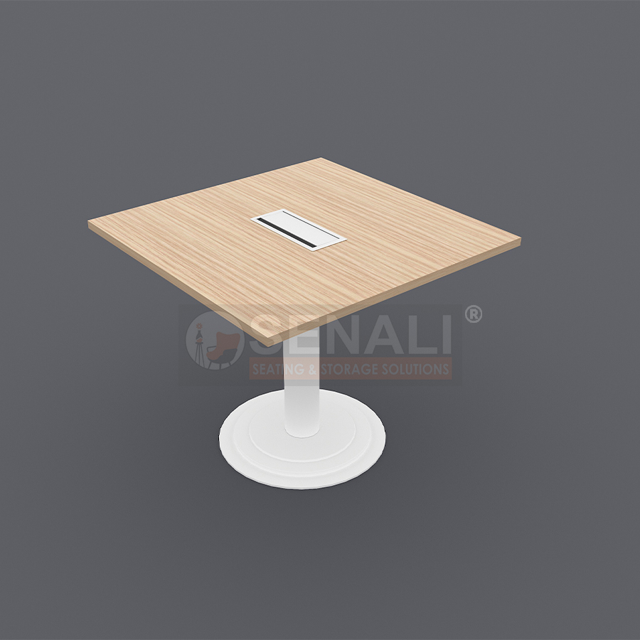 Contemporary white conference meeting desk for IT offices