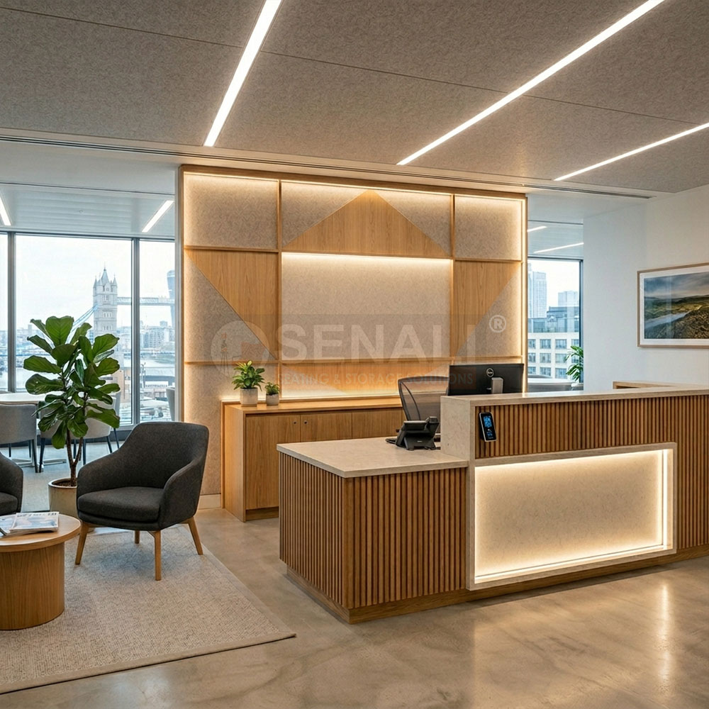 Custom Reception Desk Furniture Chennai
